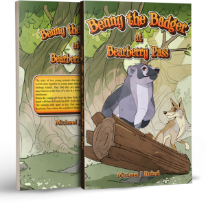 Benny the Badger at Bearberry Pass